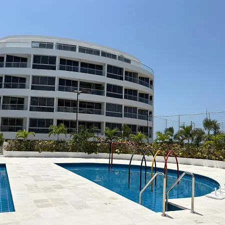 Amplio Familiar Con Piscina En Serena Del Mar Apartamento *